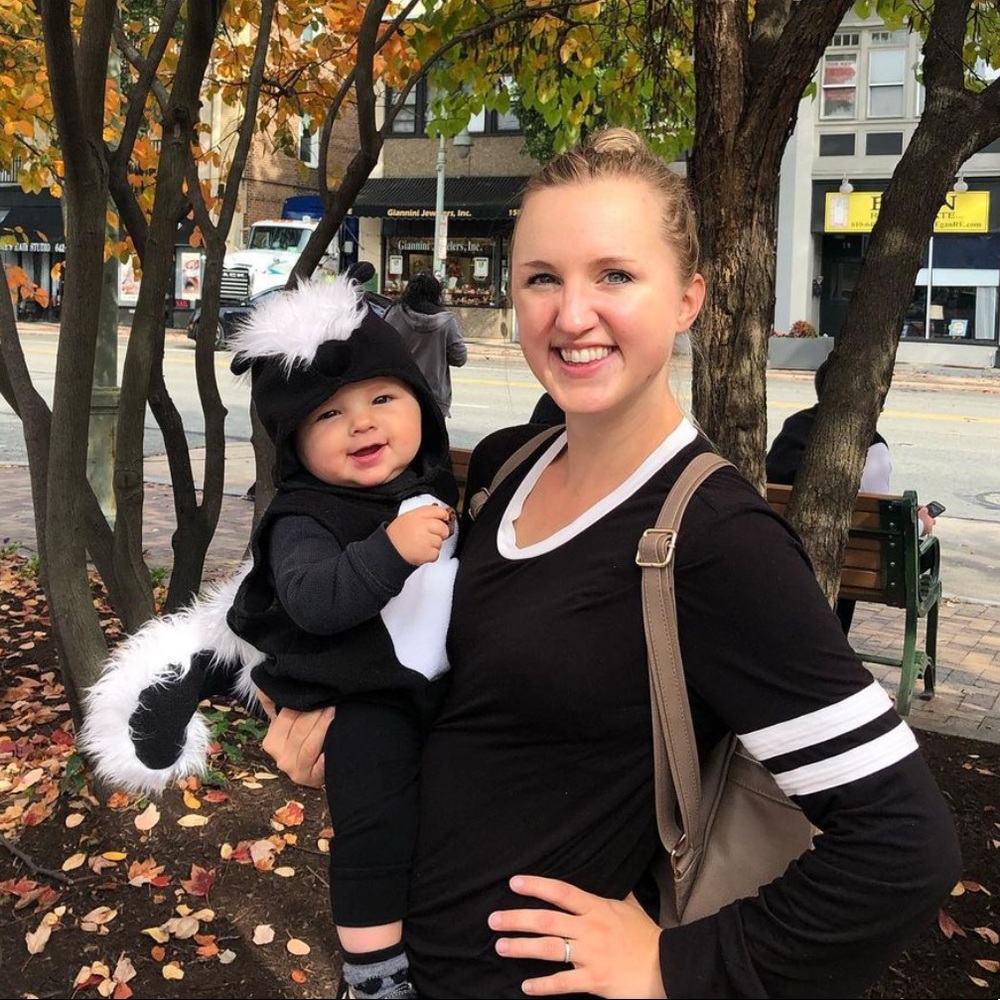 Pottery Barn Kids Skunk Costume 6-12 Months
